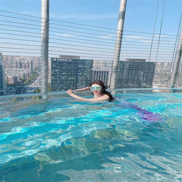 Create a Sleek and Modern Pool Design with Acrylic Panels