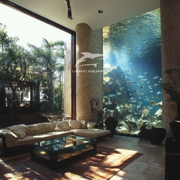 Innovative design solutions with acrylic curve panels