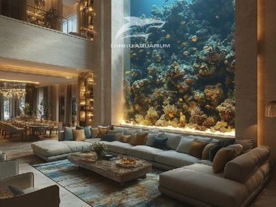 Custom Solutions for Clear & Thick Acrylic Aquarium Large