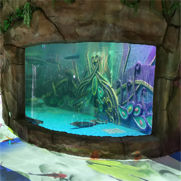 A Tour of a Spectacular Large Aquarium