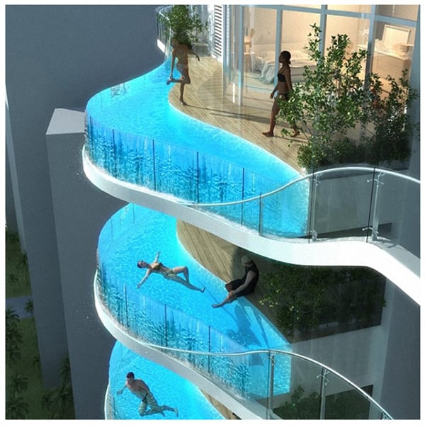 Customization possibilities: Underwater tunnels and indoor waterfalls
