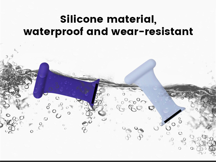 Laudtec Soft Silicone Replacement Strap For Iwatch 7 6 5 Se,Nurse Smart Watch Band For Apple Watch supplier