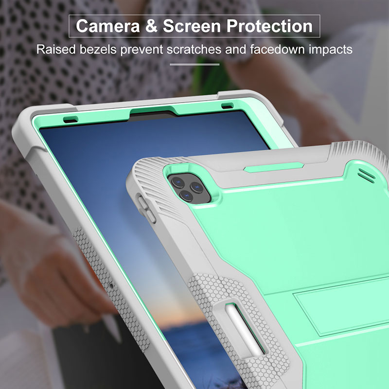 Laudtec SJK036 Rugged Heavy Duty Multi-Functional Protectionshockproof Tablet Case For Ipad 12.9" 10.9" 10.5" 9.7" 9.5" Pro Mini manufacture