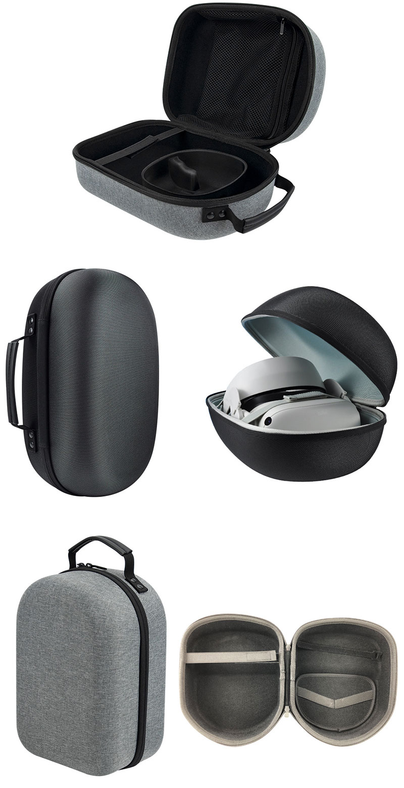 Laudtec VRJ001 Large Capacity Shell Box Hard Custom Cases Carry Material Eva Bag Vr Cover Vision Pro Case For Apple supplier