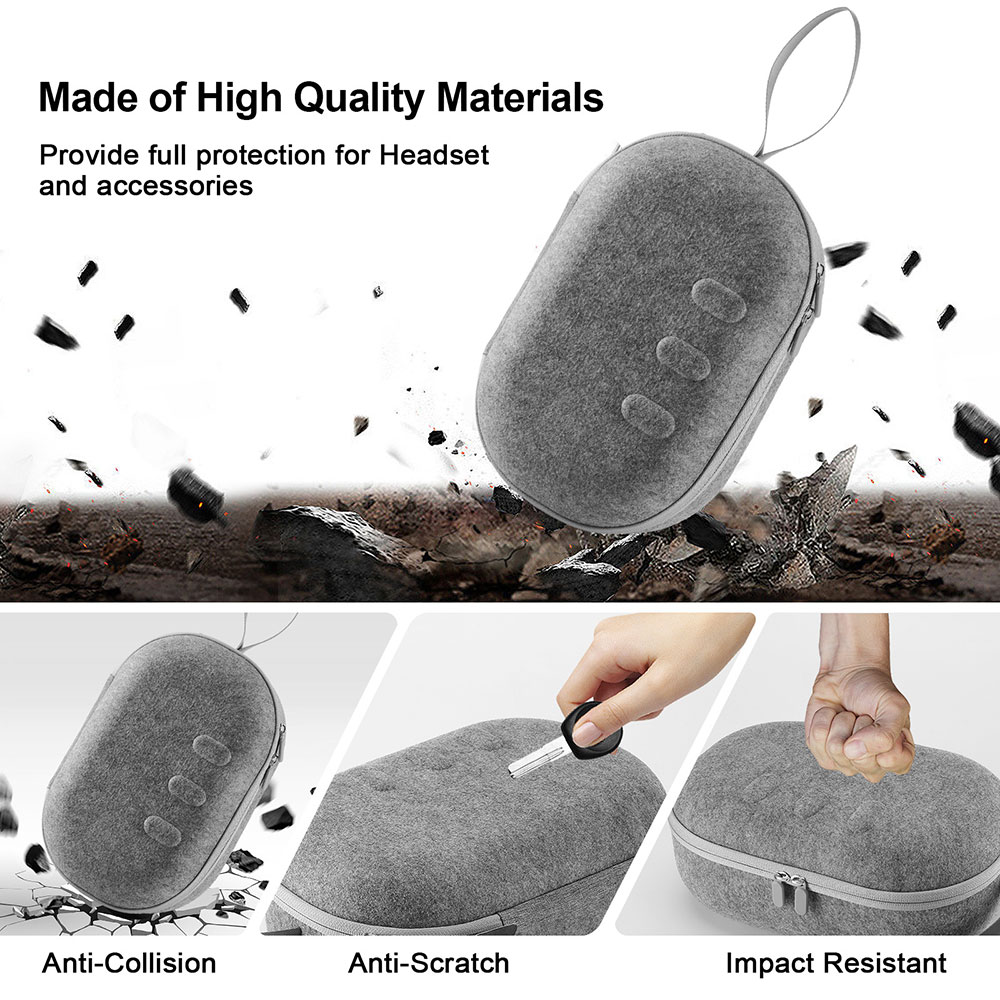 Eva Case Boxes Bag For Meta Quest 3 Portable Carry Foam Cover Protective Storage details