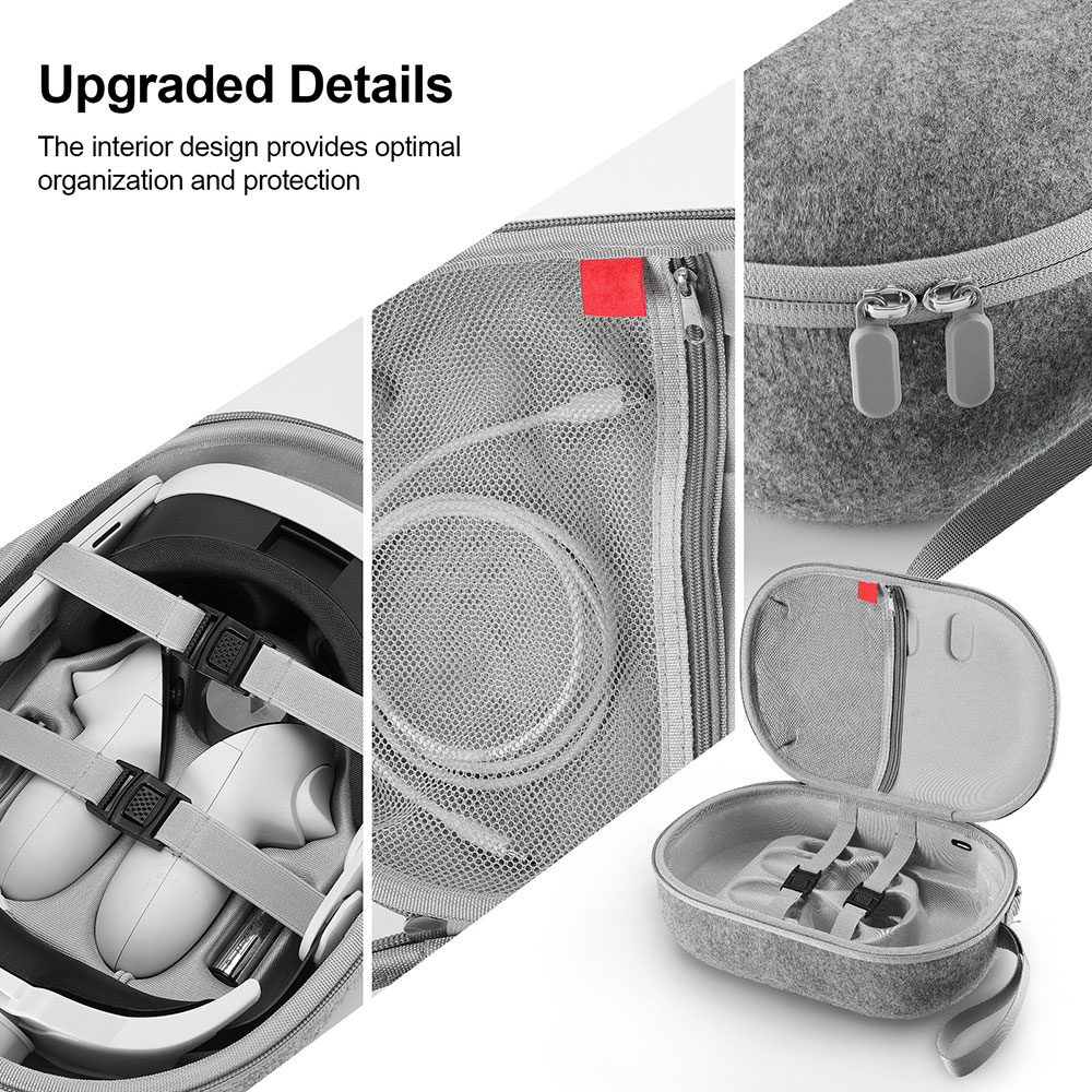 Eva Case Boxes Bag For Meta Quest 3 Portable Carry Foam Cover Protective Storage manufacture