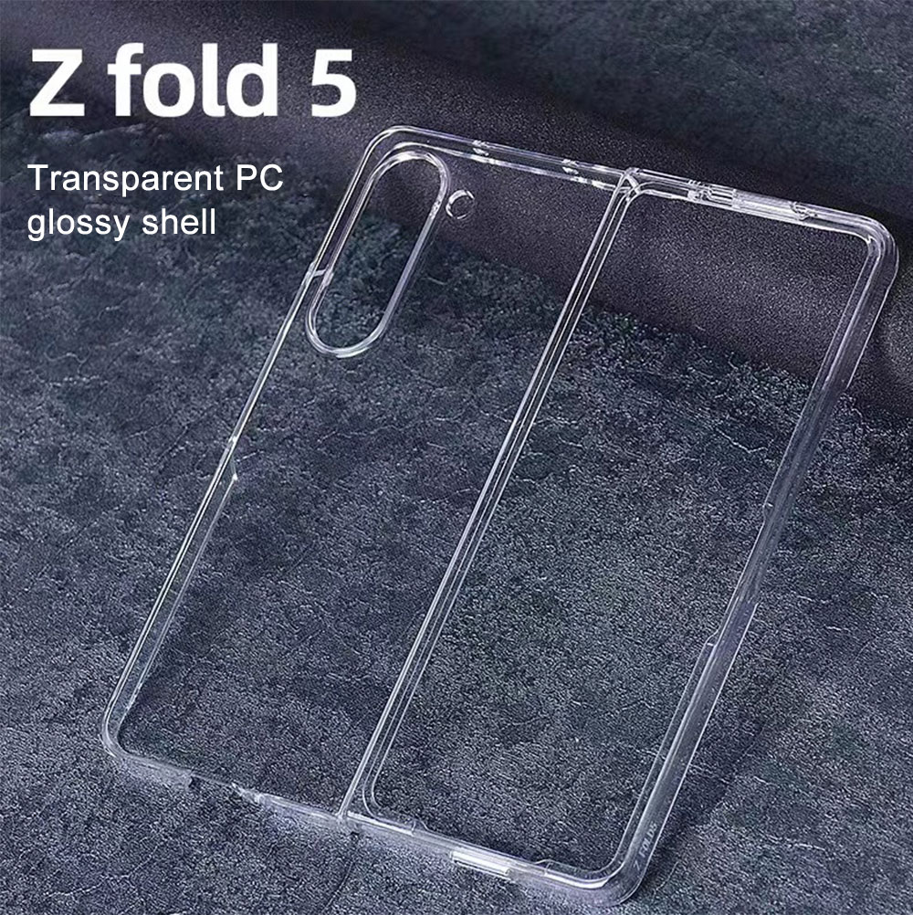 Laudtec SJK117 Fold Clear Mobile Cases Transparent Phone Case For Samsung Galaxy Fold5 Fold4 Fold3 Z Fold2 supplier