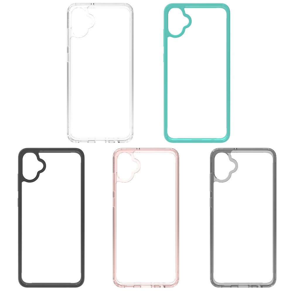 Transparent Phone Case 2 In 1 For Samsung Galaxy A05 Cases Luxury Design Anti Scratch Tpu Pc Drop Clear Proof factory