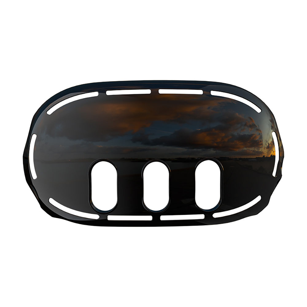 Honeycomb Shape Soft Eva Case Back Cover Black Precision Hole Transparent Clear Tpu For Meta Quest 3 details