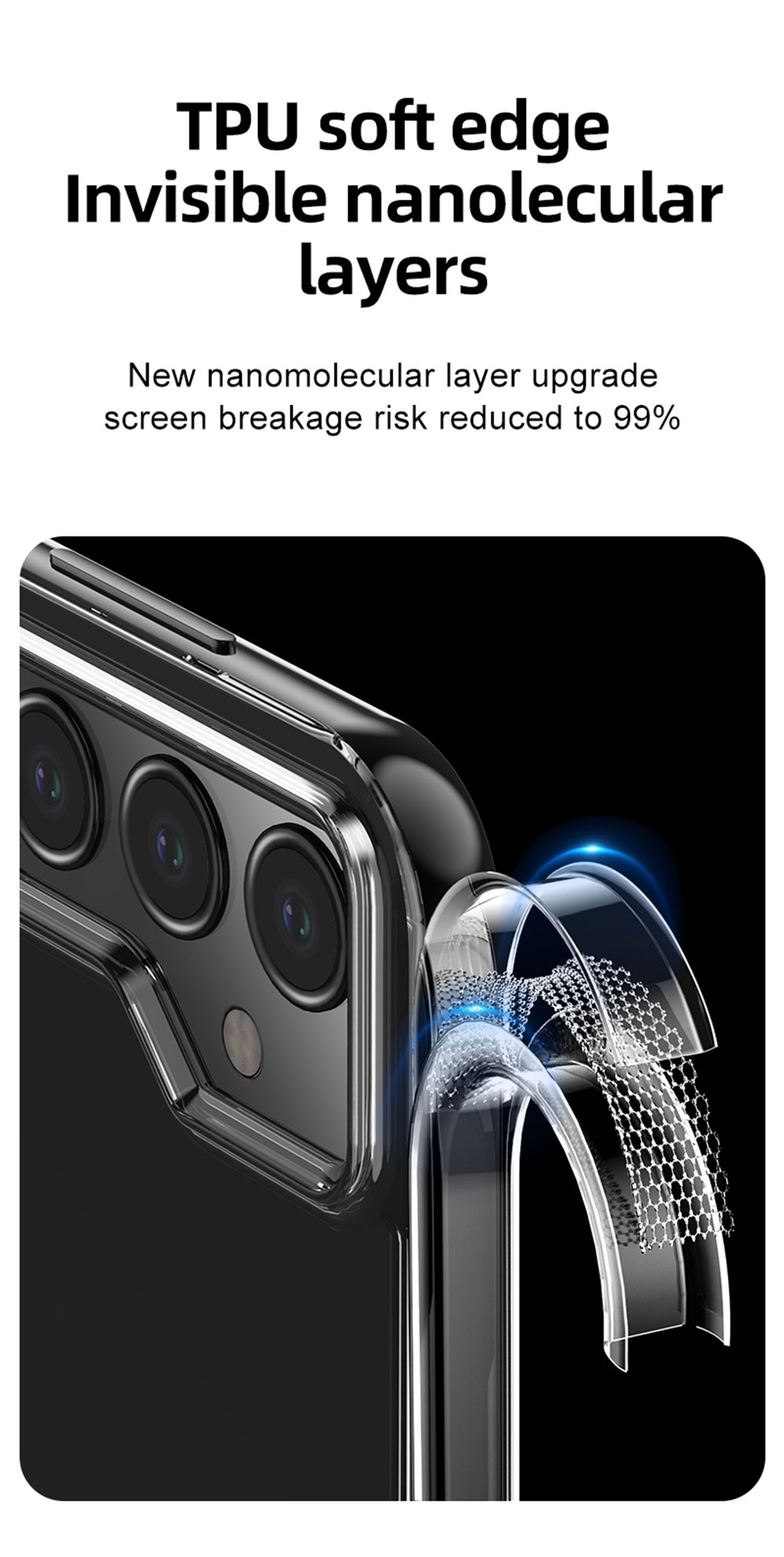 Laudtec WLS04 Skin Friendly Camera Lens Protection Lychee Plating Mobile Drop Proof Tpu Phone Case For Samsung A15 supplier