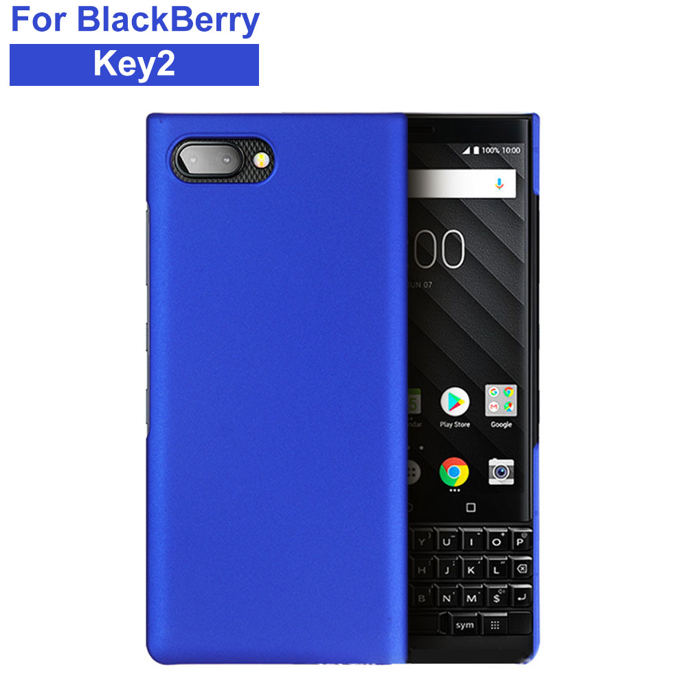 Frosted Phone Case For Blackberry Key2 Lite Suction Mobile Hard Pc Camera Lens Protection Cases Bulk Wholesale factory