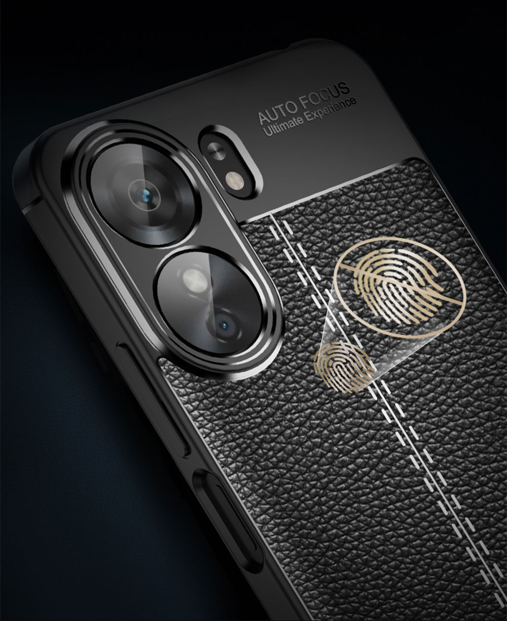 Laudtec WLS03 Anti Fall Cover Lychee Plating Skin Friendly Mobile Drop Proof Tpu Phone Case For Redmi 13C details