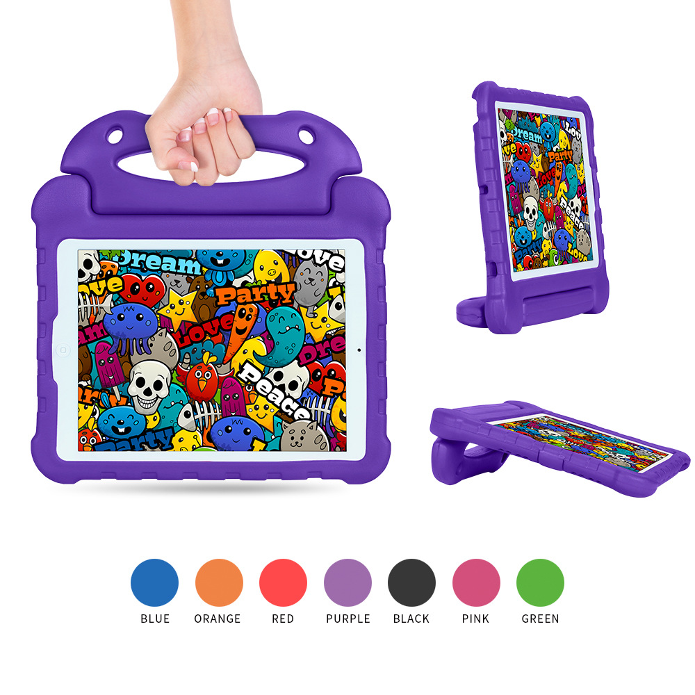 Eva Tablet Case For Ipad 9 Foam Cartoon Stand Holder Travel Protective Kids Cases Mini 1 2 3 4 5 Cover manufacture