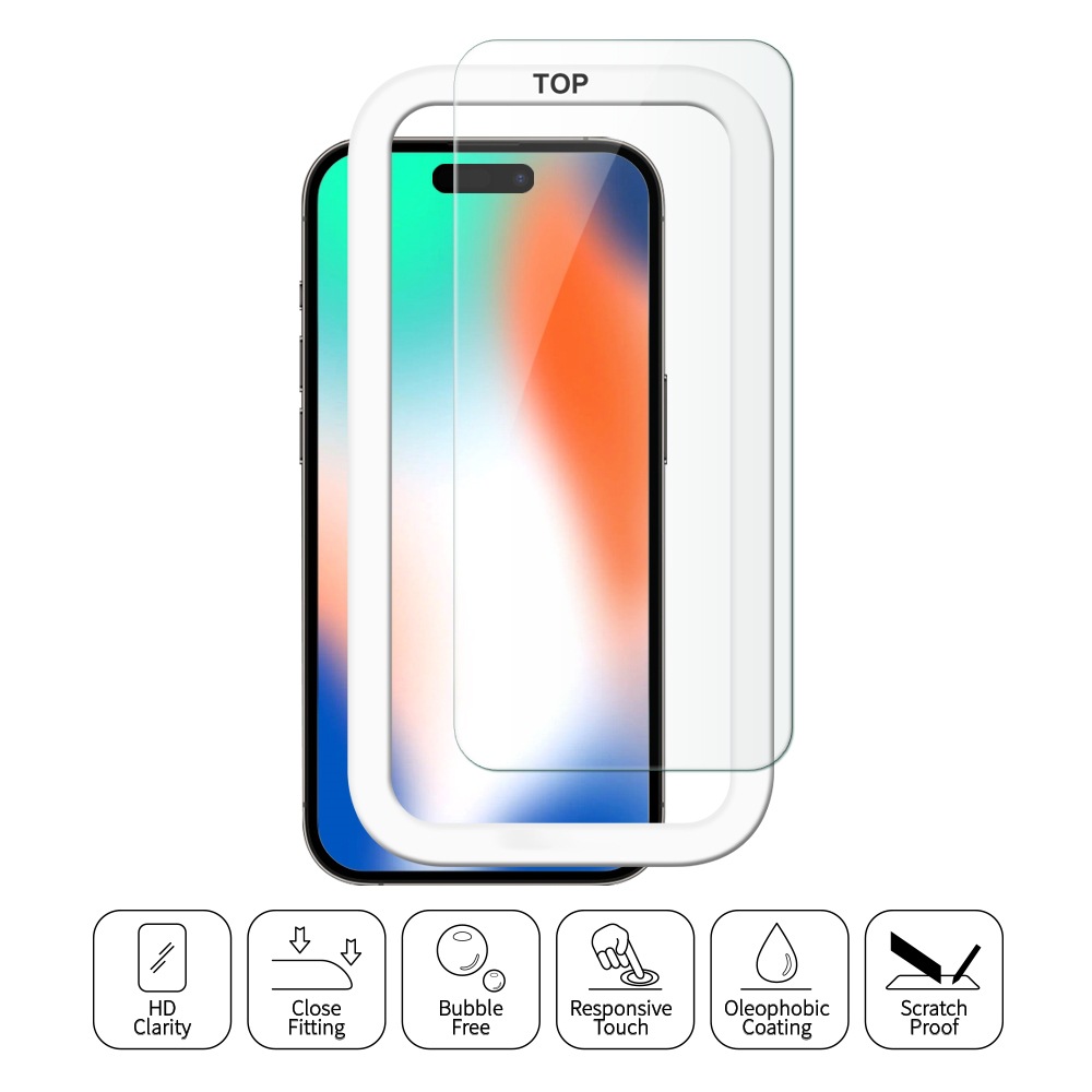 Laudtec GHM044 0.33Mm 2.5D Tempered Glass Screen Protector Accept Pre-Ordering For Iphone Max Pro Plus 15 supplier