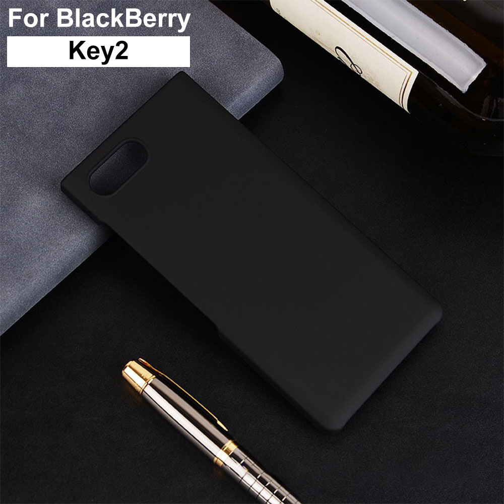 Frosted Phone Case For Blackberry Key2 Lite Suction Mobile Hard Pc Camera Lens Protection Cases Bulk Wholesale manufacture