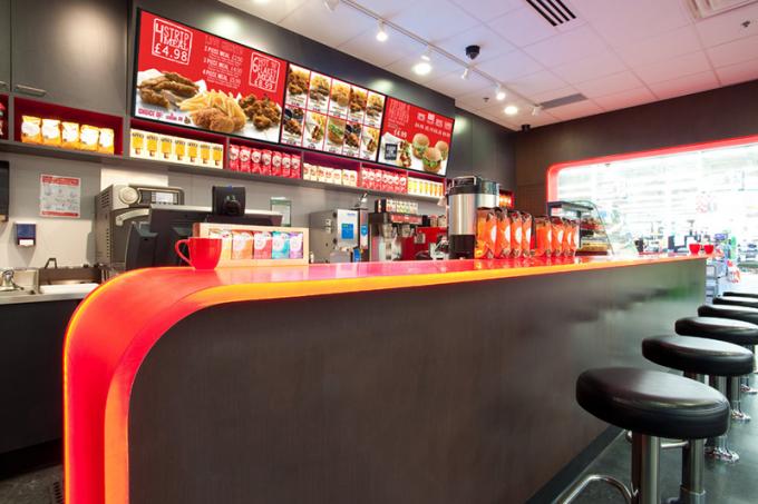 LA BLUE(Wall Mount Digital Signage)