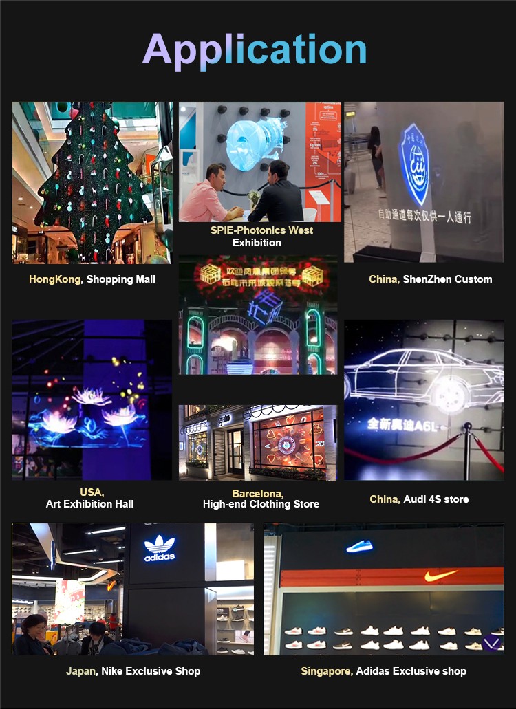 详情图11 3D hologram fan Basic Feature: