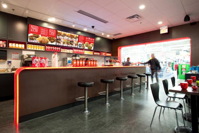 LA BLUE(Wall Mount Digital Signage)