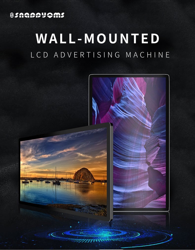 32 Inch Super Narrow Frame Android Smart TV LCD Screen Advertising Players Digital Signage for Wall Mount supplier