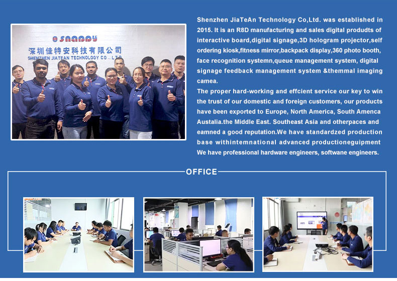 Factory wholesale cheap Four Blades Advertising Playing Equipment Ventilador Holografico 3D Holographic Display Hologram Fan manufacture