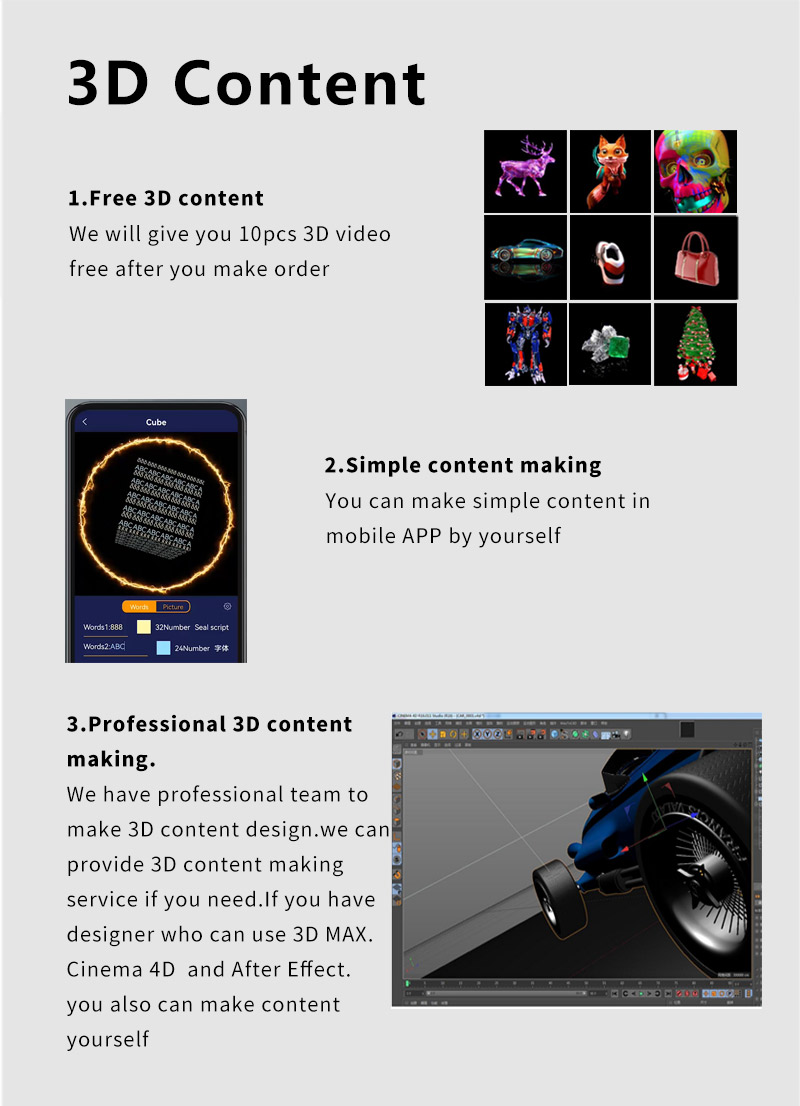 Backpack 3d Hologram Fan With Wifi App Control Easy-taking fashionable LED backpack Holographic Led Fan For Advertising supplier