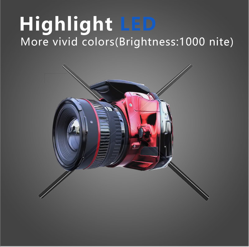 Backpack 3d Hologram Fan With Wifi App Control Easy-taking fashionable LED backpack Holographic Led Fan For Advertising factory