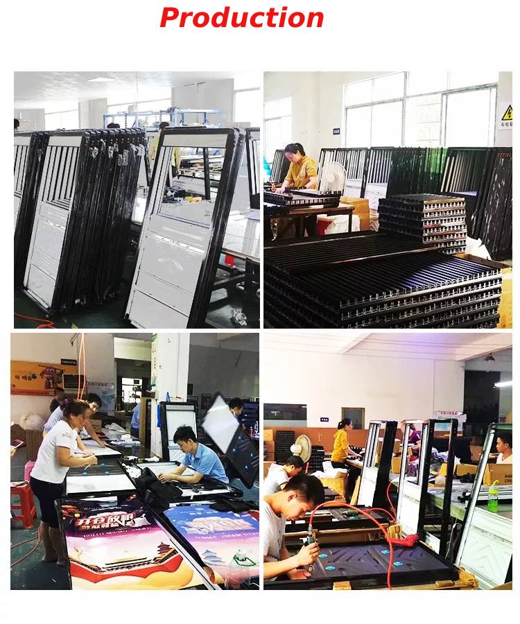 Factory price new model Advertising LED Screen Backpack Light box Advertising LED Backpack Billboard Light Box manufacture