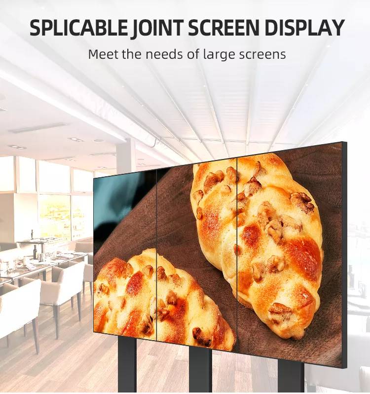 Commercial Ads display LED/LCD Advertising Player Wall Mount Media Player Digital Signage And Displays factory