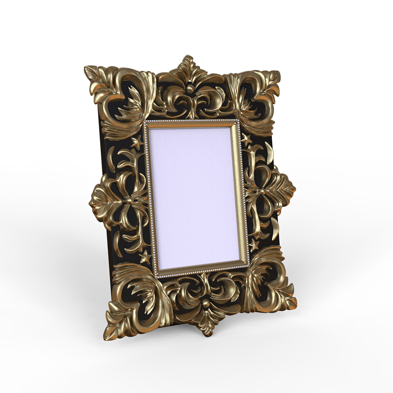Nordic resin desktop vintage ornate wall A4 picture frame home decor details