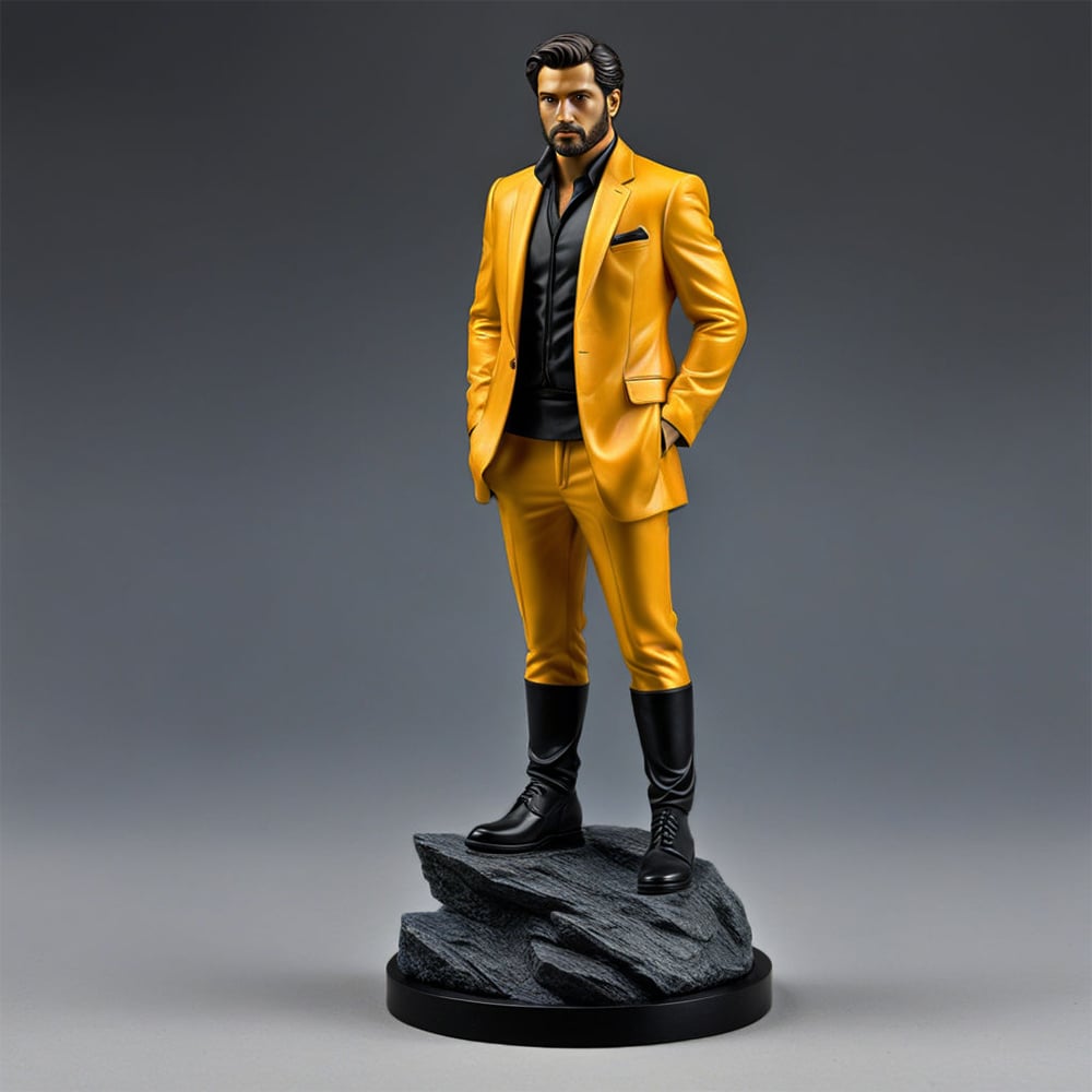 Home decoration collection pop mini 3d action character statues factory