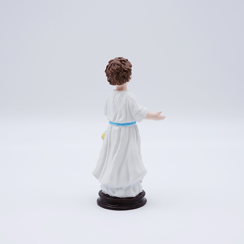 Wholesale religious decoration baby jesus statue sculpture custom handmade resin craft catholic figurine supplier