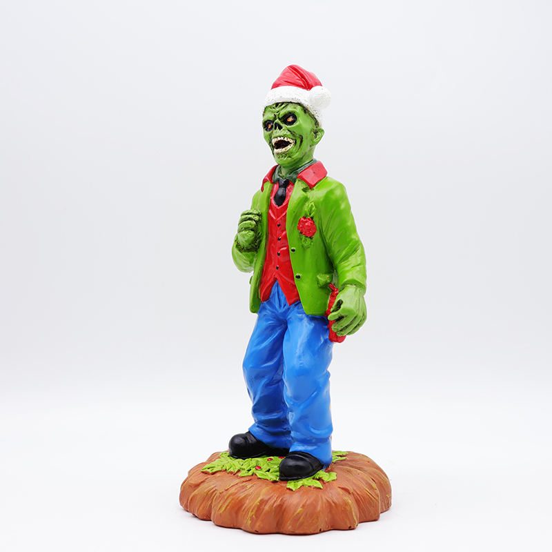 Halloween home gift statue resin unique Zombie figurines decorate details