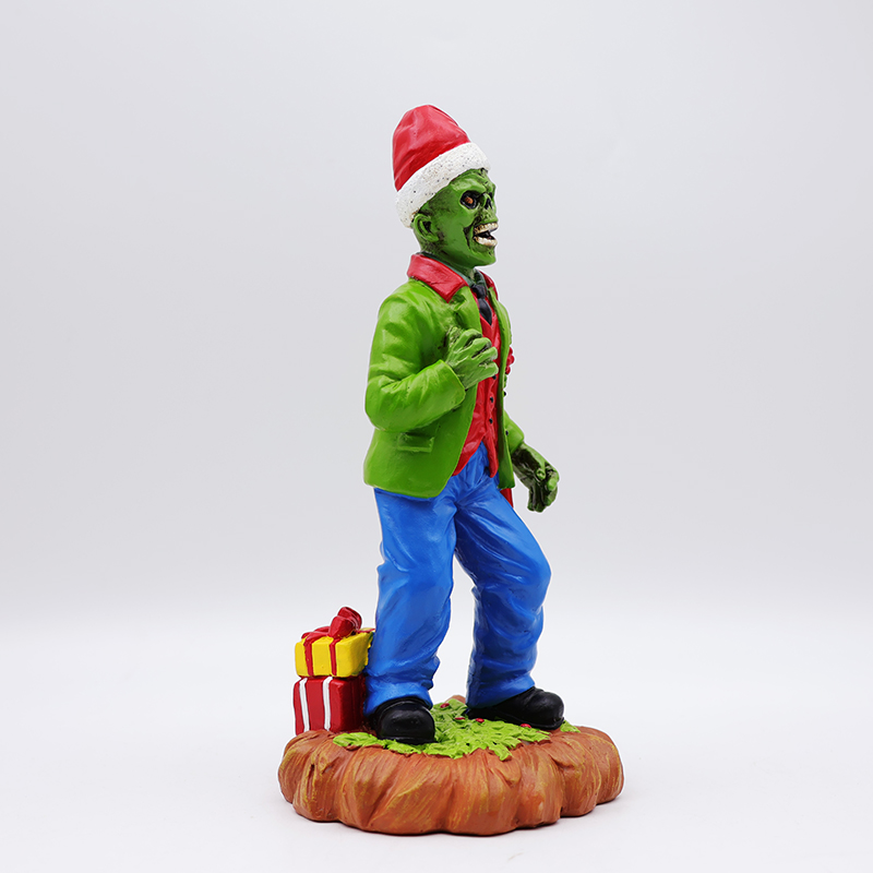 Halloween home gift statue resin unique Zombie figurines decorate factory