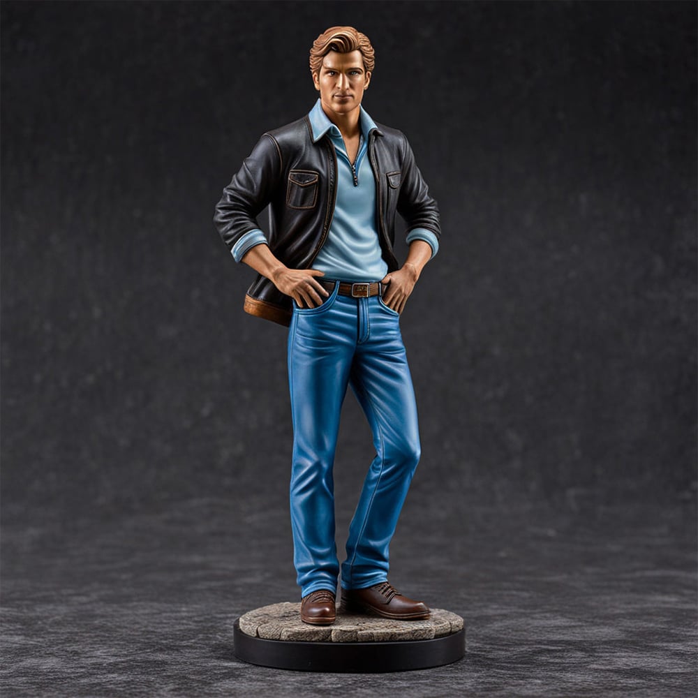 Home decoration collection pop mini 3d action character statues manufacture