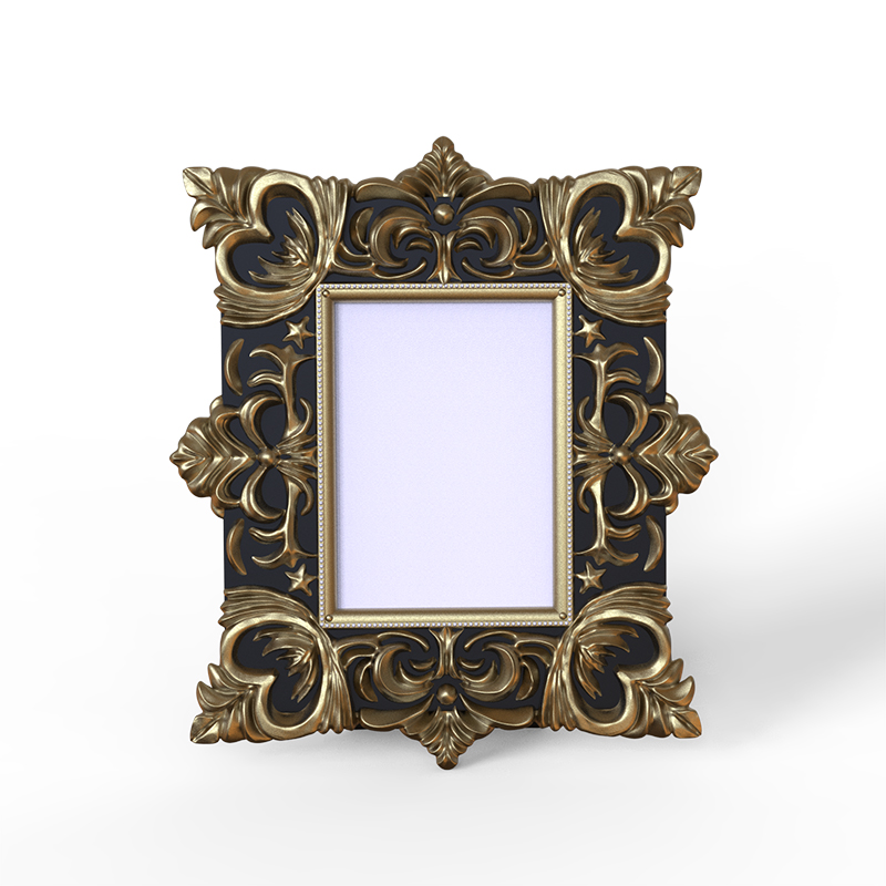 Nordic resin desktop vintage ornate wall A4 picture frame home decor details