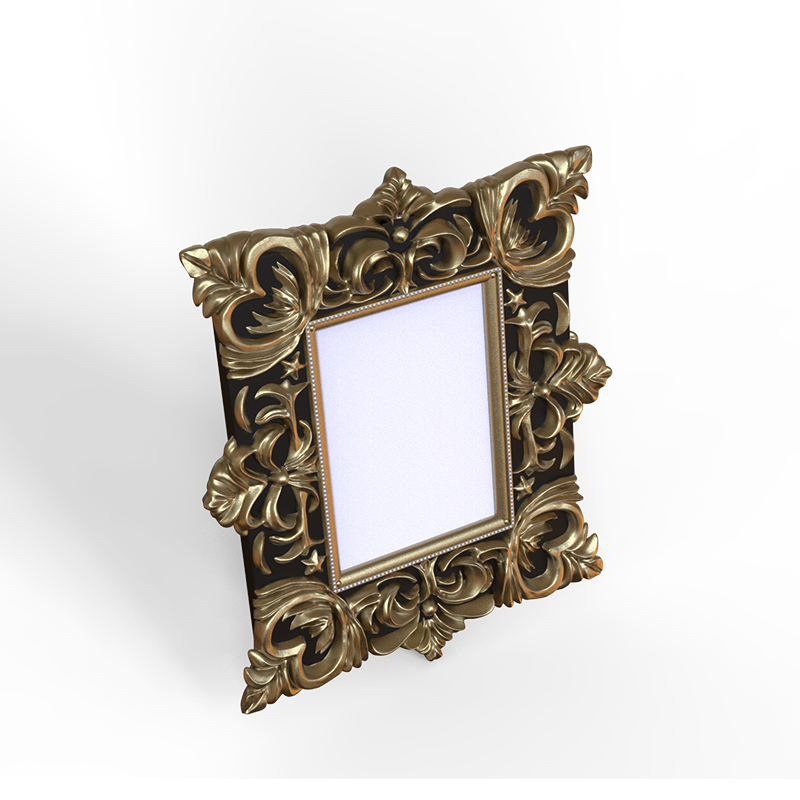 Nordic resin desktop vintage ornate wall A4 picture frame home decor manufacture