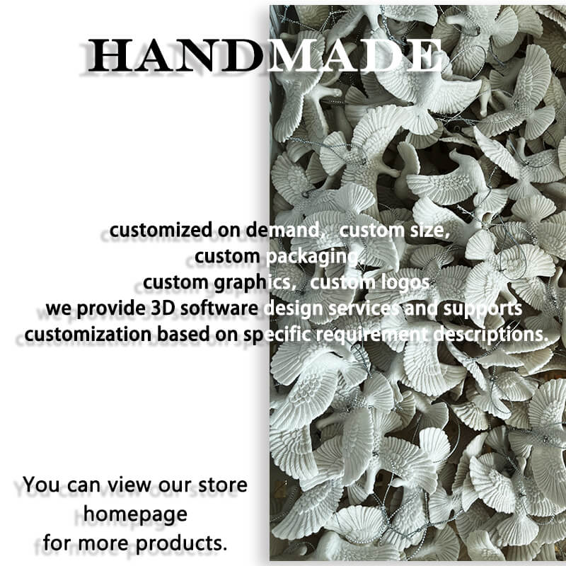 Direct factory manufacturer supplier handmade custom high end good quality professional OEM and ODM resin ceramic crafts supplier