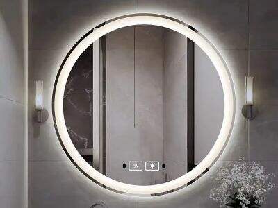 How Does a Light Mirror Fit Modern Bathroom Projects?