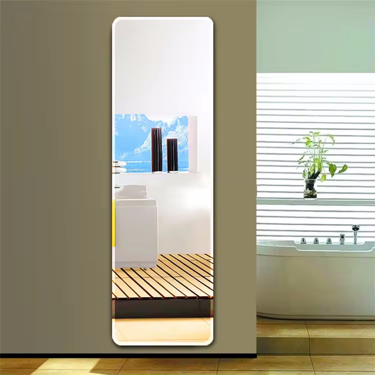 Create the illusion of more space with a wall-length mirror