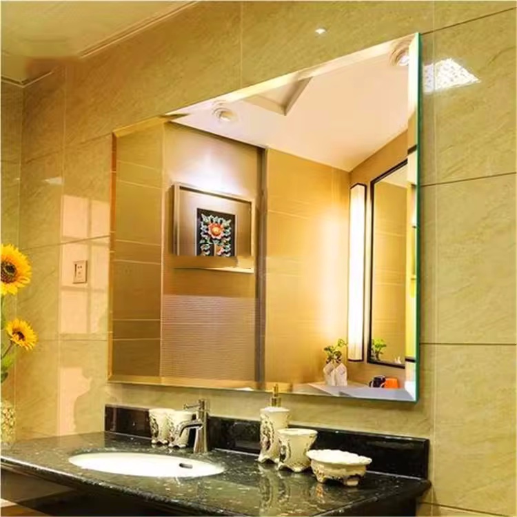 Make a statement in your bathroom with a touch-activated mirror