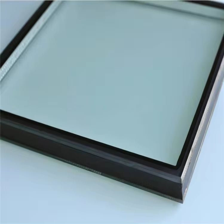 building curtain wall low e sound proof heat insulated glass hollow glass skylight window door sun room insulated glass