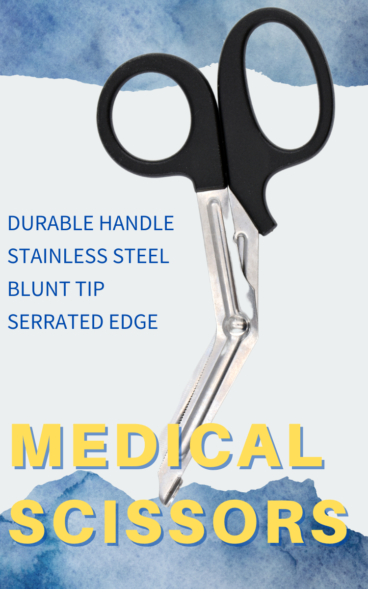 Anthrive 6inch First Aid Outdoor Stainless Steel Non-Stick Scissors Medical Bandage Scissors EMT Trauma Shears details