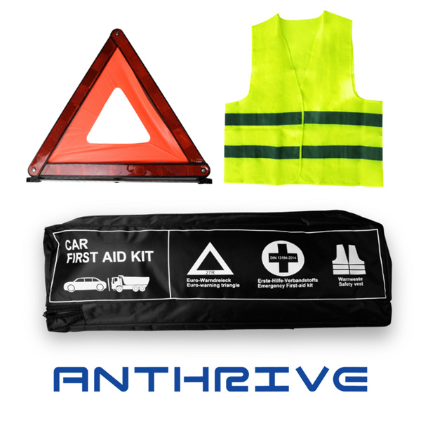 Grab-and-go auto first aid kits