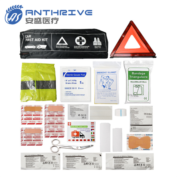 Everything you need in an auto first aid ki