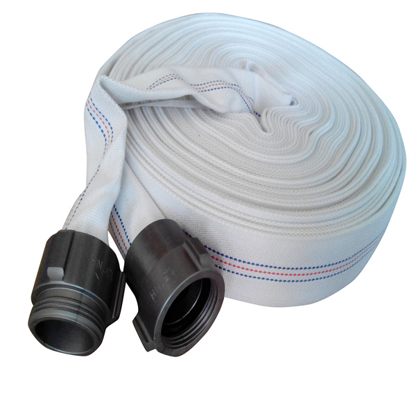 Made with durable materials, this fire hose can withstand extreme conditions.
