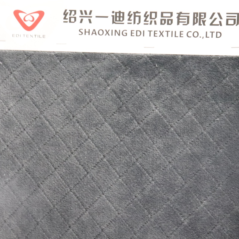 Plain Jacquard Flannel Fabric factory