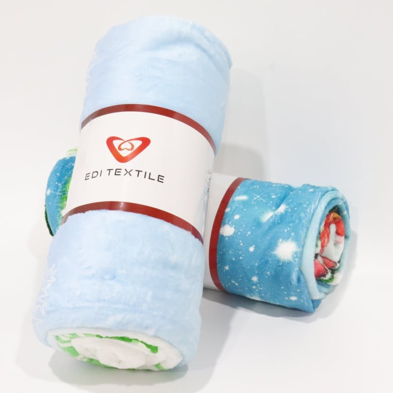 Three Dimensional Christmas Tree Flannel Blanket factory