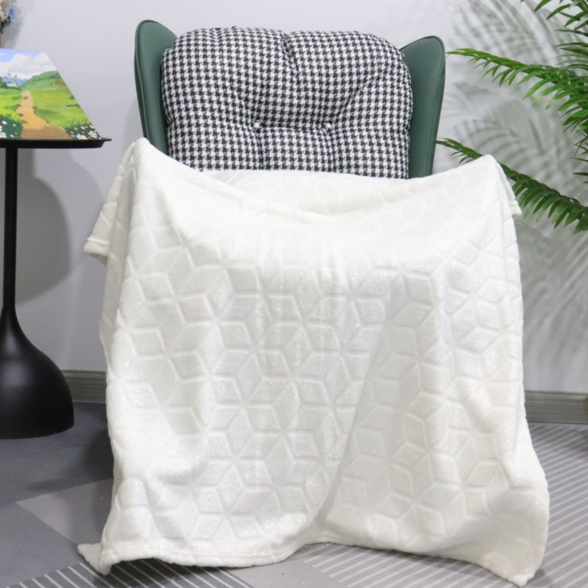custom jacquard flannel blanket bulk supply for wholesalers chain supermarkets and global home textile importers-0