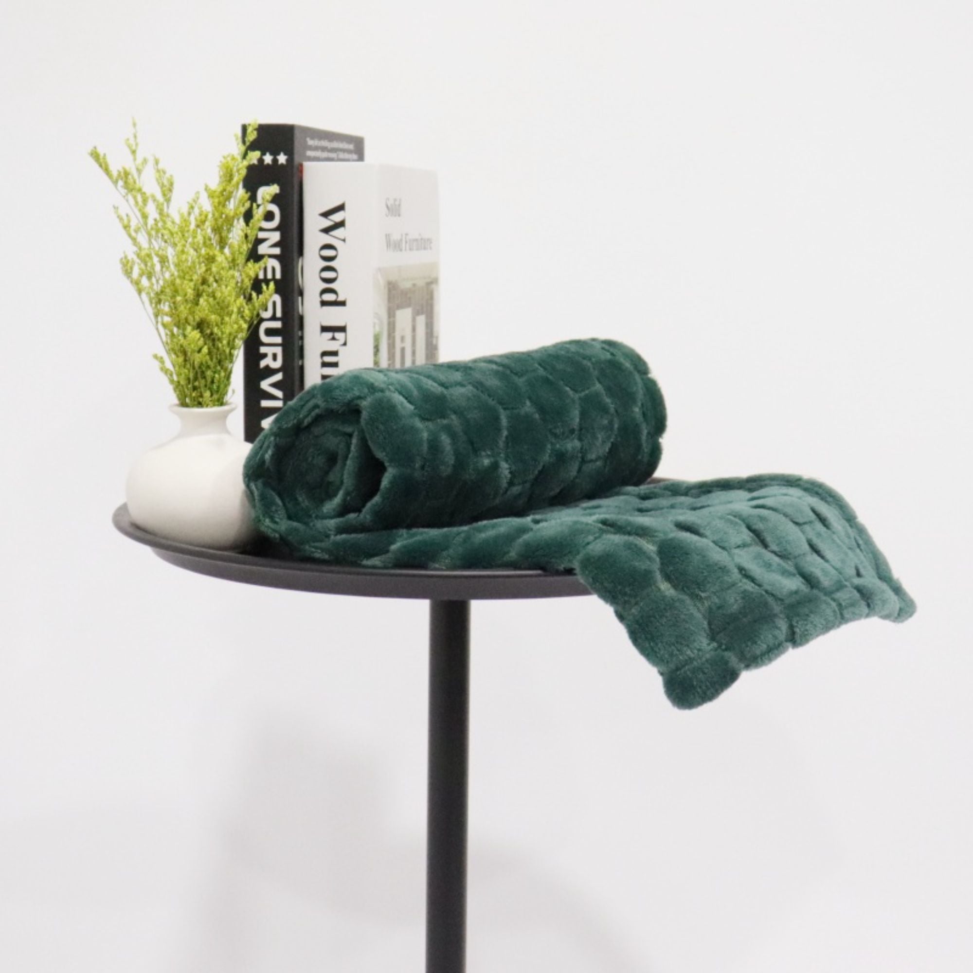 factory direct wholesale 3d geometric jacquard sherpa fleece blanket fabric roll multi classic color anti pilling thick fluffy plush textile-1
