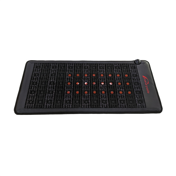 Immerse yourself in the healing properties of amethyst and infrared technology with a specialized mat.